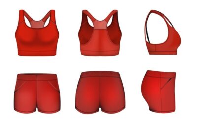 Red Sports Bra Ignite Your Fitness Journey